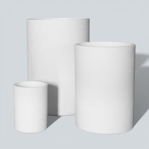 NCF INDUSTRIAL - Creuset de laboratoire cylindrique en alumine