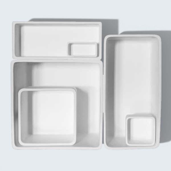 NCF INDUSTRIAL - Coquilles carrées en alumine