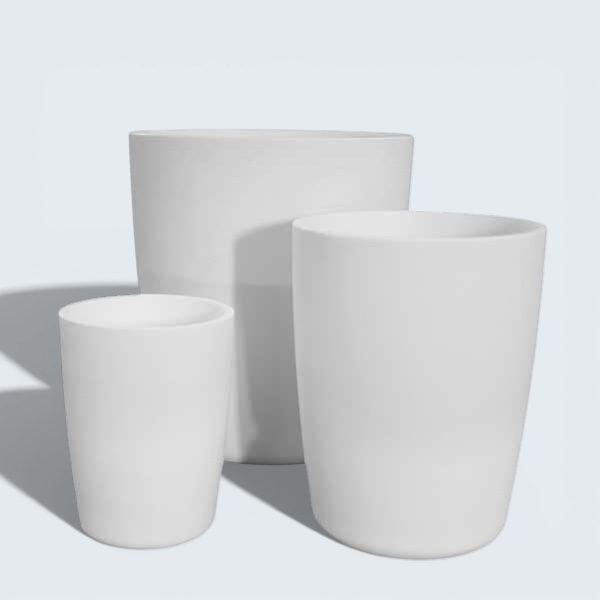 NCF INDUSTRIAL -Creusets coniques forme haute en alumine