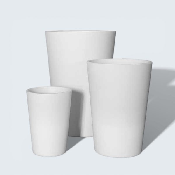 NCF INDUSTRIAL - Creuset de laboratoire coniques en alumine